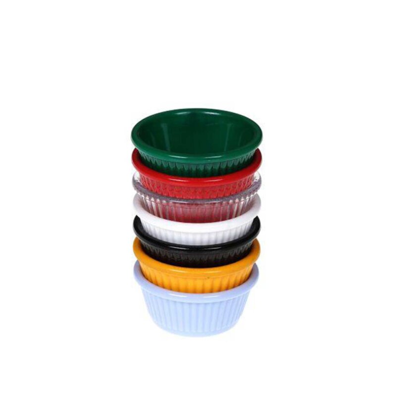 Bora PLastik Pc Sos Kabı Yuvarlak No:3 Sarı - 1