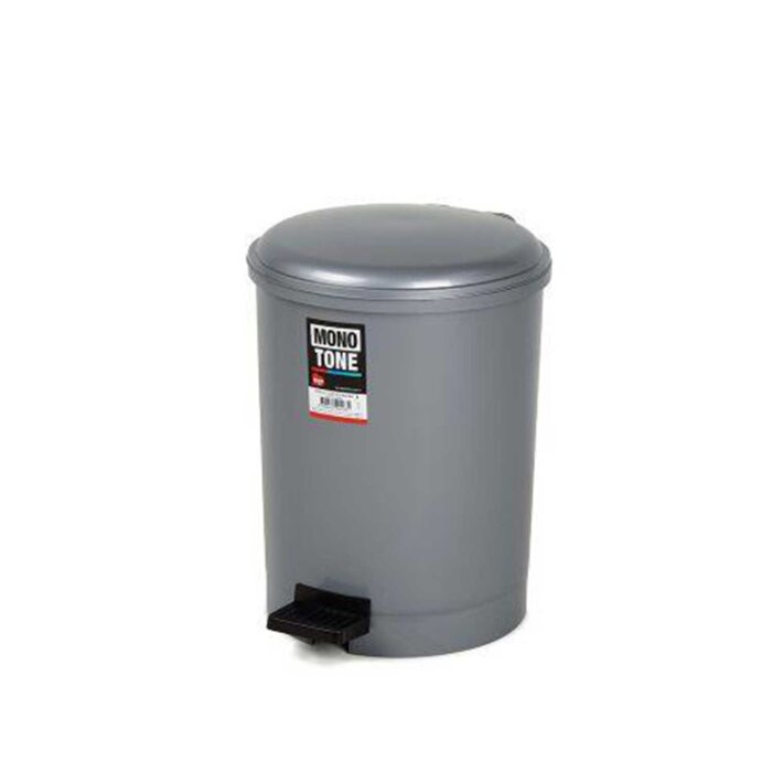 Bora PLastik Pedallı No:3 Çöp Kovası Yuvarlak 20Lt. - 1