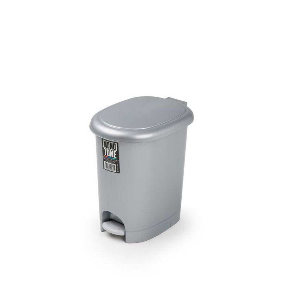 Bora PLastik Pedallı No:3 Oval Çöp Kovası 17 Lt