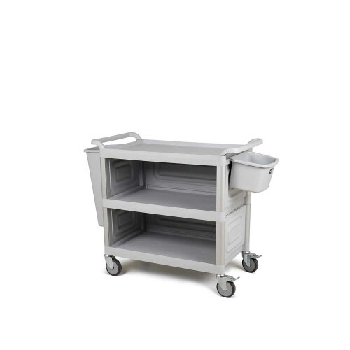 Bora PLastik Servis Arabası Panel Seti Siyah - BORA PLASTİK