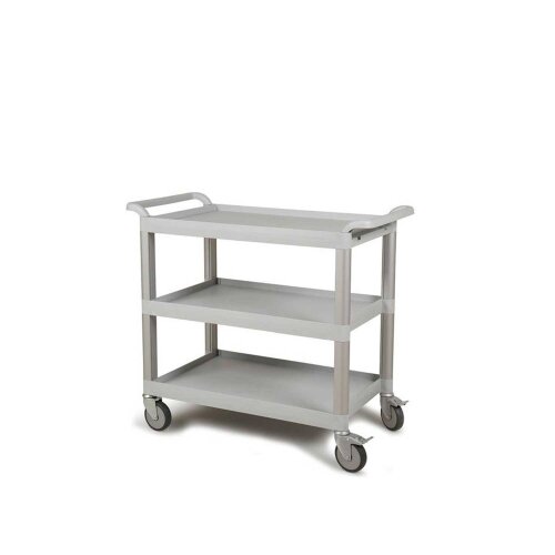 Bora PLastik Servis Arabası Siyah - BORA PLASTİK