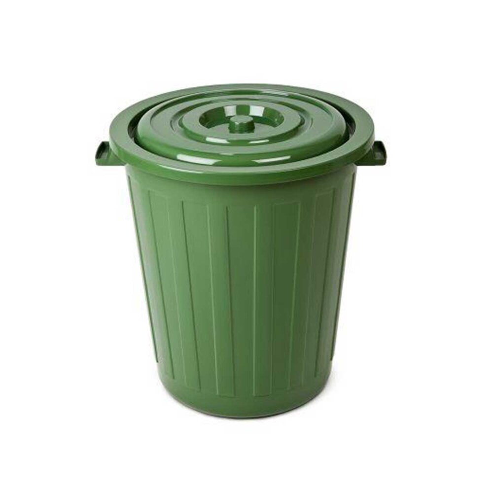 Bora PLastik Süper Battal Çöp Kovası 73 Lt Kapaksız Gri