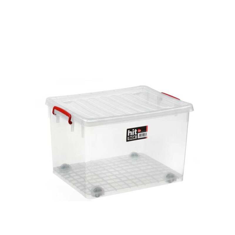 Bora PLastik Tekerlekli Kasa No 22 31,5*46*32,5H 30 Lt - 1