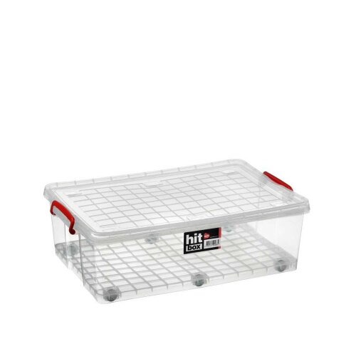 Bora PLastik Tekerlekli Kasa No 30 40*62*19,5H 29 Lt - BORA PLASTİK