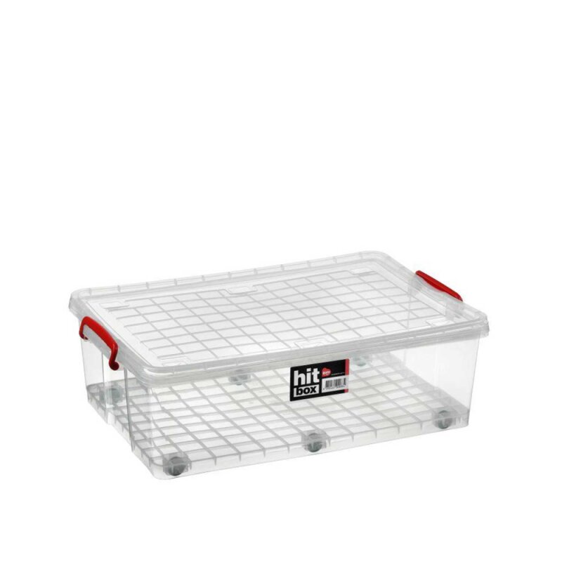 Bora PLastik Tekerlekli Kasa No 30 40*62*19,5H 29 Lt - 1