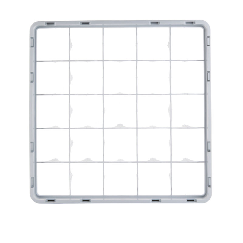 Cambro Camrack 25 Bölmeli Tam Boy Ana Yükseltici Gri 89*89 mm 25E1151 - 4