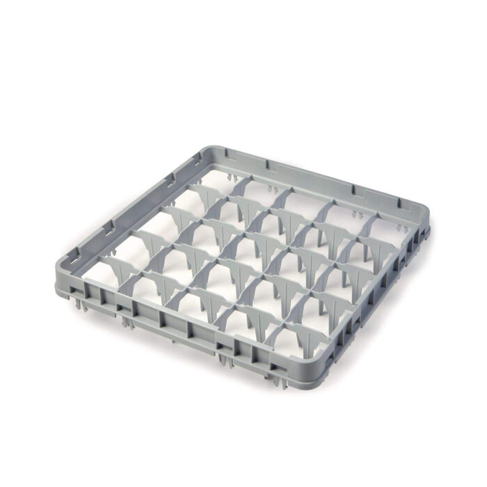 Cambro Camrack 25 Bölmeli Tam Boy Ara Yükseltici Gri 89*89 mm 25E2151 - 1