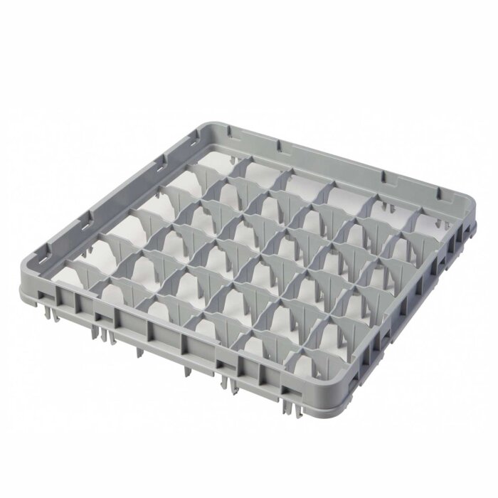 Cambro Camrack 36 Bölmeli Tam Boy Ara Yükseltici Gri 73*73 mm 36E5151 - 1