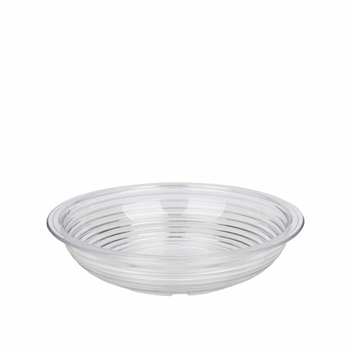 Cambro Polikarbon Çizgili Yuvarlak Kase Şeffaf 457 mm RSB18CW135 - 1