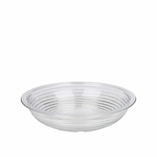 Cambro Polikarbon Çizgili Yuvarlak Kase Şeffaf 457 mm RSB18CW135 - CAMBRO