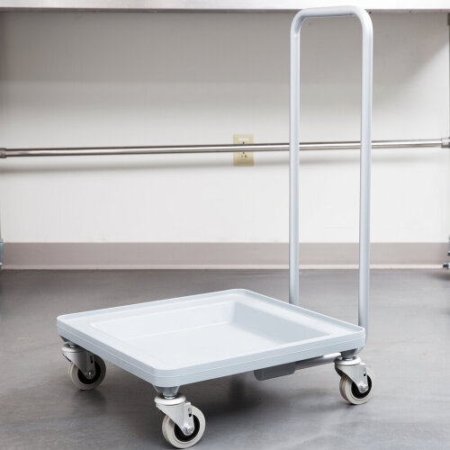 Cambro Camdolly Tutacaklı Basket Taşıma Arabası Gri 530*530 mm CDR2020H151 - 4