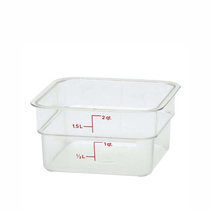 Cambro Camsquares Policarbon Gıda Saklama Kabı 1,9 lt 2SFSCW - 1