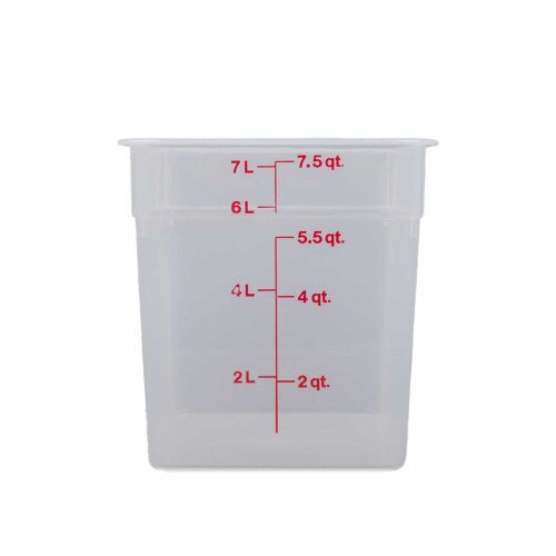 Cambro Camsquare Kare Saklama Kabı Kapağı Yarı Saydam 5.7 ve 7.6 lt ile Uyumlu SFC6SCPP190 - CAMBRO