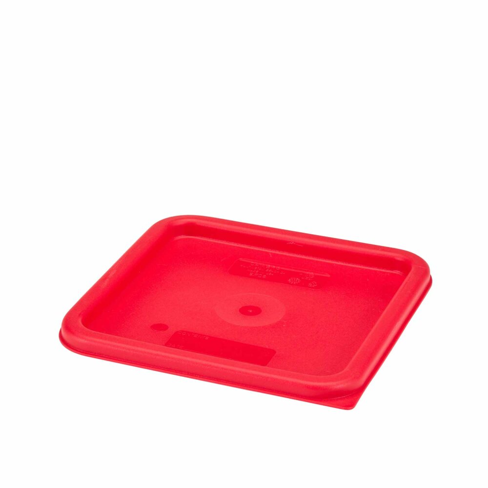 Cambro Camsquare Kare Saklama Kapağı Kış Gülü 5,7 ve 7,6 lt ile uyumlu SFC6451