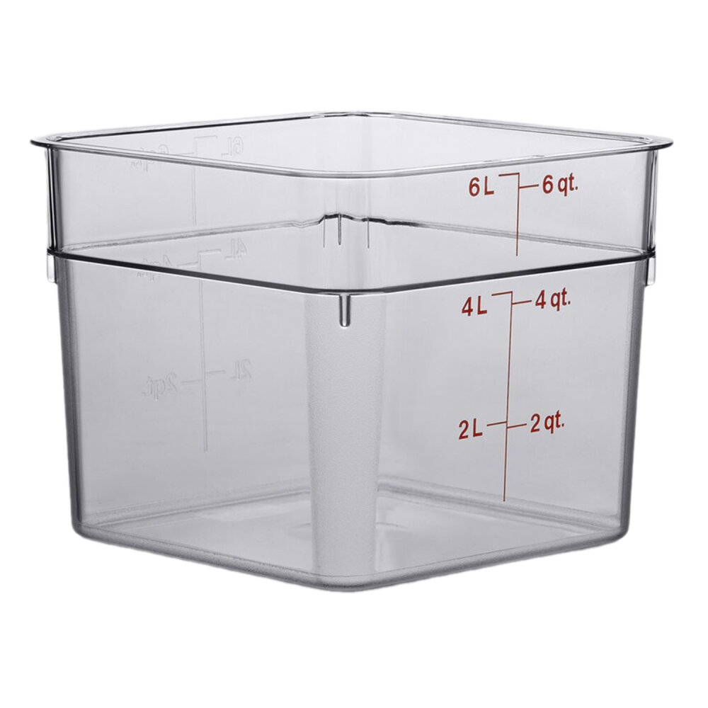 Cambro Camsquares Policarbon Gıda Saklama Kabı 5,7 lt 6SFSCW