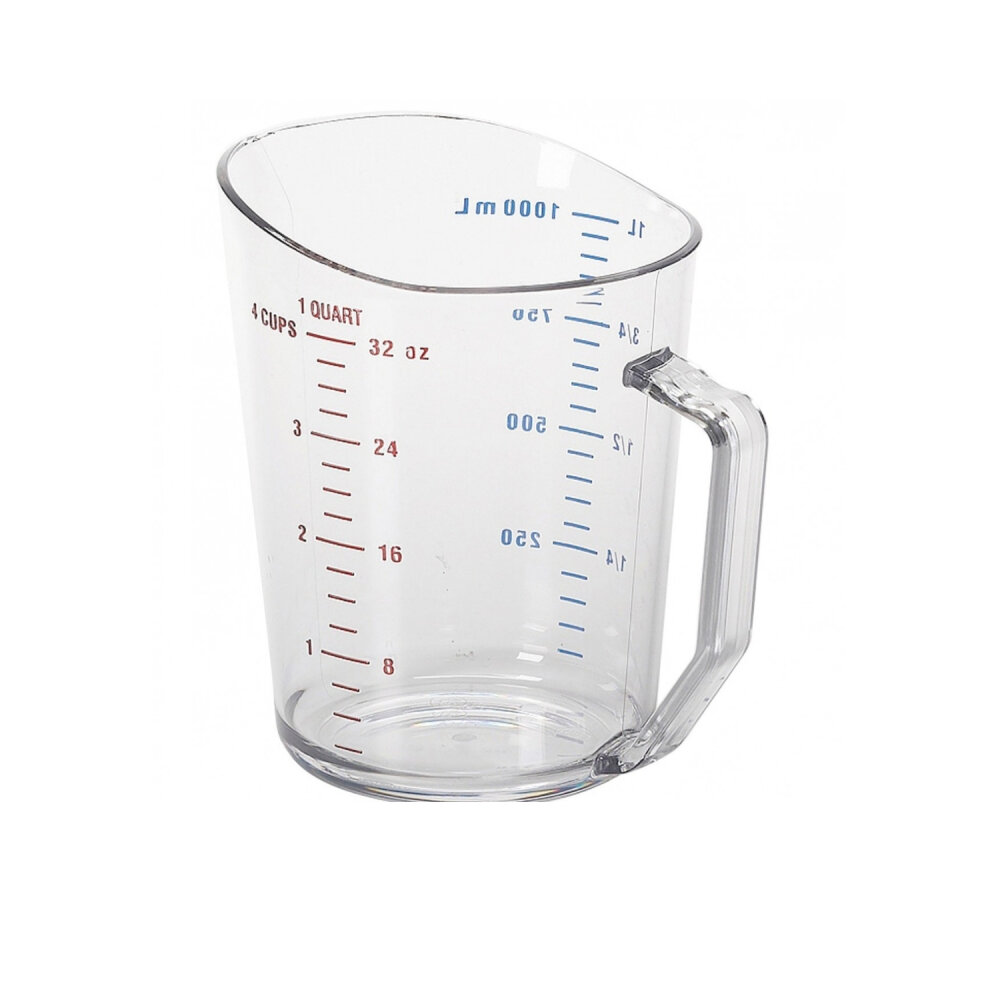 Cambro Camwear Polikarbon Ölçü Kabı Şeffaf 1 lt. 100MCCW135