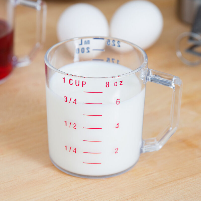 Cambro Camwear Polikarbon Ölçü Kabı Şeffaf 0.25 lt. 25MCCW135 - 2