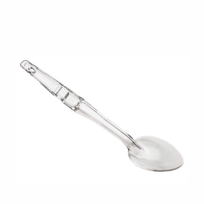 Cambro Camwear Polikarbon Düz Servis Kaşık Şeffaf 205 mm SPO8CW135 - 1