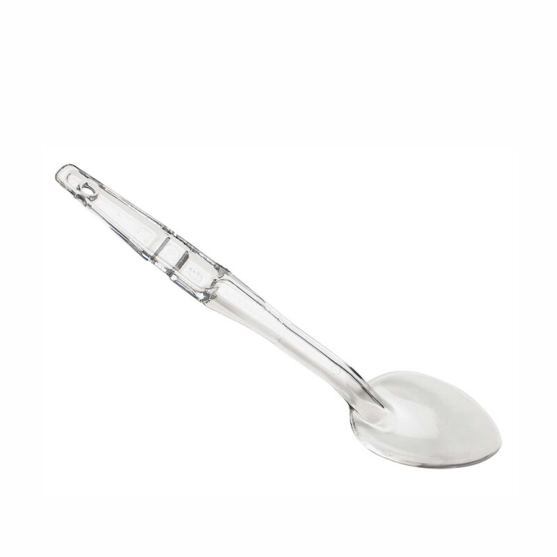 Cambro Camwear Polikarbon Düz Servis Kaşık Şeffaf 205 mm SPO8CW135 - 1