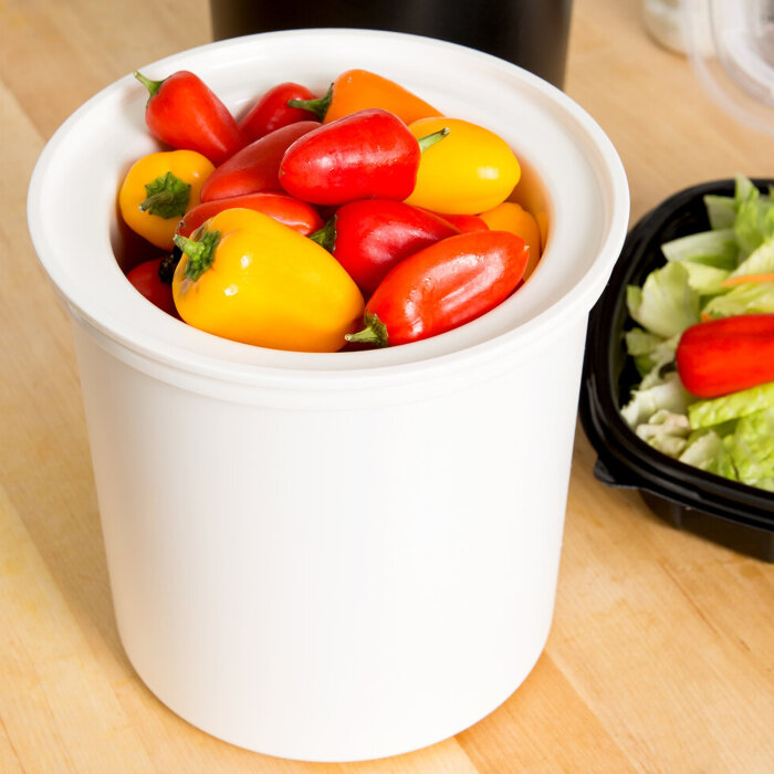 Cambro Coldfest Gıda Kabı Beyaz 170 mm CFR18148 - 2