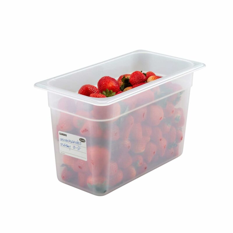 Cambro Tek Bölmeli Küvet Yarı saydam 25.6 lt. Gn1/1 18PP190 - 1