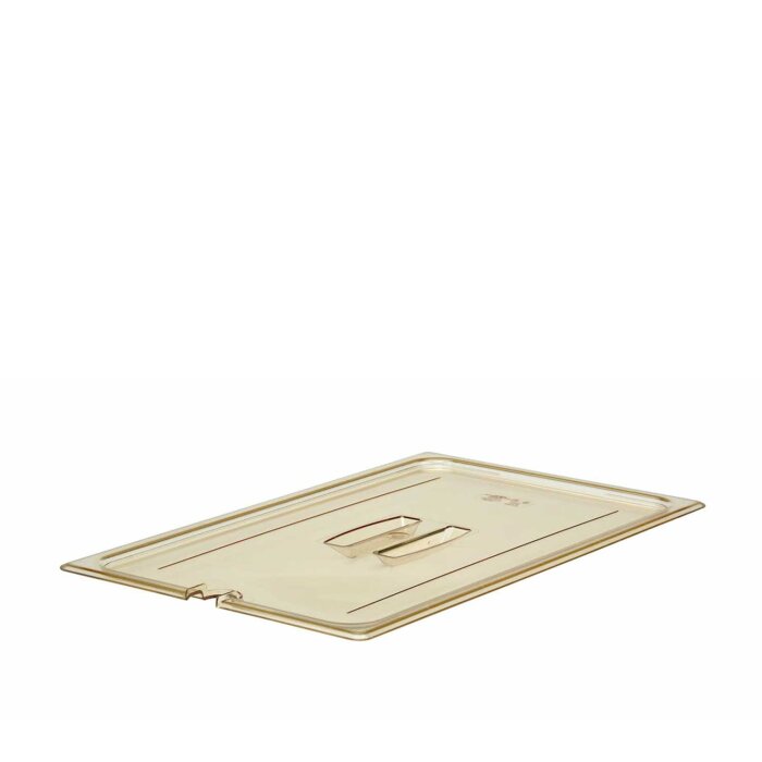 Cambro Isıya Dayanıklı Gn 1/1 Küvet Kapak Kehribar 10HPCH - 1