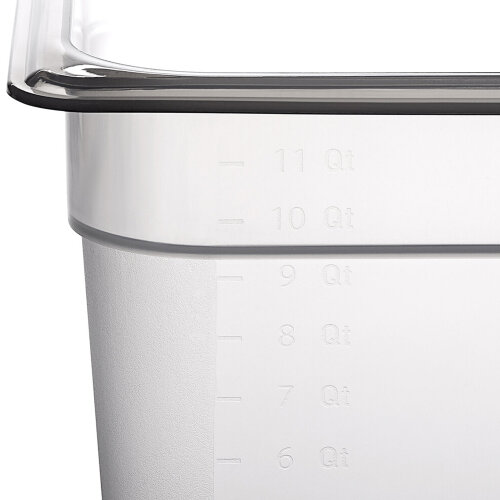 Cambro Küvet Yarı Saydam 11.7 lt. Gn1/2 28PP190 - 5