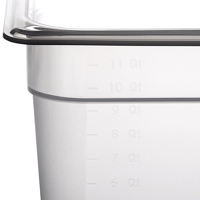 Cambro Küvet Yarı Saydam 11.7 lt. Gn1/2 28PP190 - 5