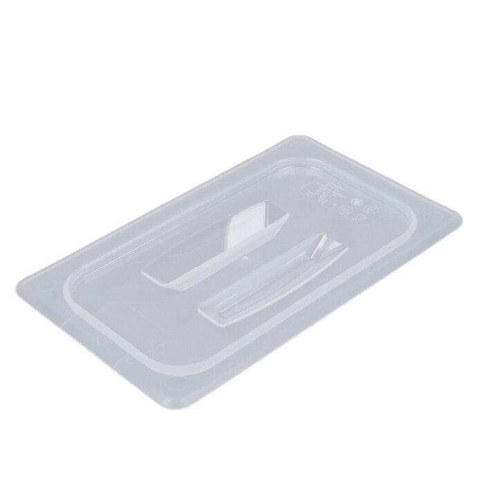 Cambro Kulplu Küvet Kapağı Yarı Saydam 162*265 mm Gn 1/4 40PPCH190 - 1
