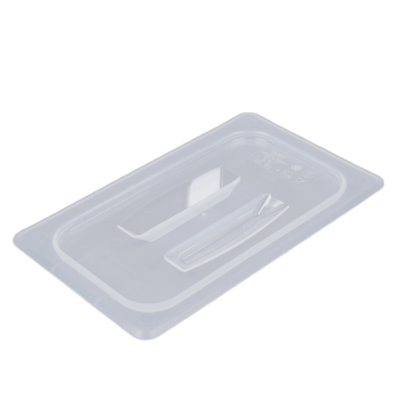 Cambro Kulplu Küvet Kapağı Yarı Saydam 162*265 mm Gn 1/4 40PPCH190 - 1