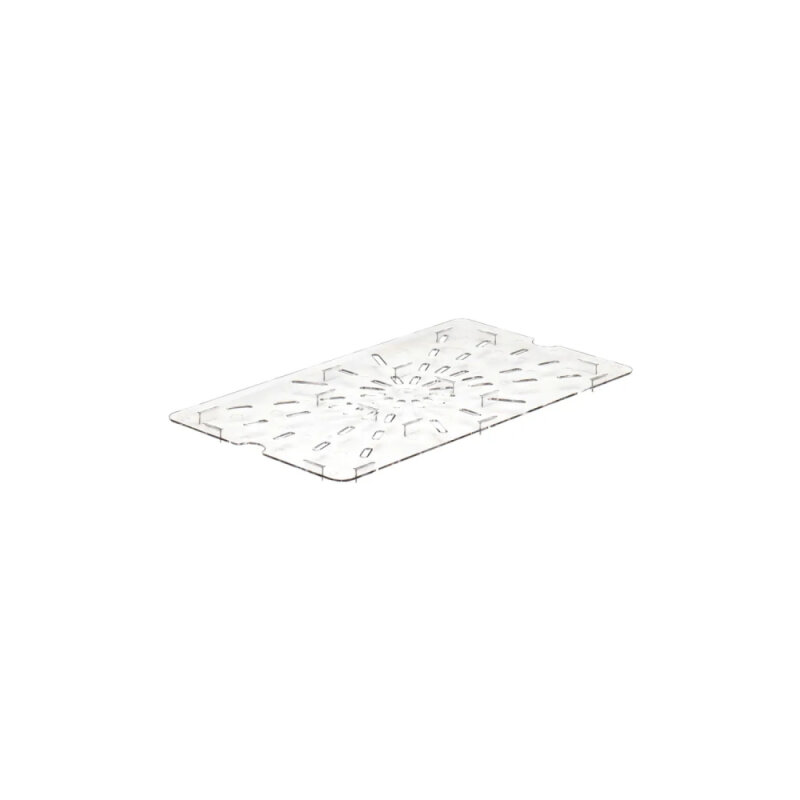 Cambro Polikarbon Dokuz Bölmeli Küvet Dip Süzgeç Şeffaf 90CWD135 - 1