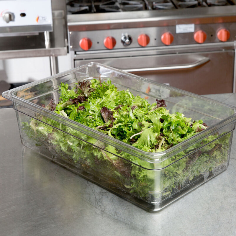 Cambro Polikarbon Küvet Süzgeci Şeffaf 127 mm 15CLRCW135 - 2