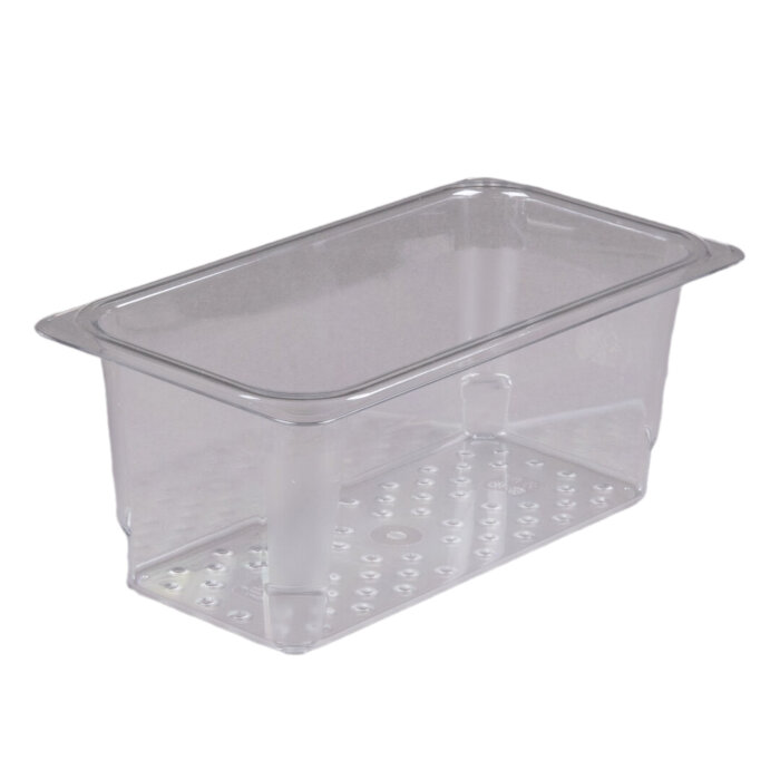 Cambro Polikarbon Gn 1/1 Küvet Süzgeci Şeffaf 127 mm 35CLRCW135 - 1