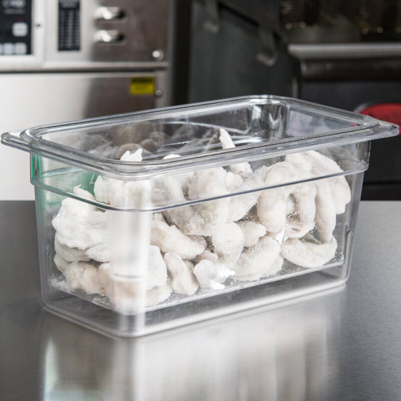 Cambro Polikarbon Gn 1/1 Küvet Süzgeci Şeffaf 127 mm 35CLRCW135 - 2