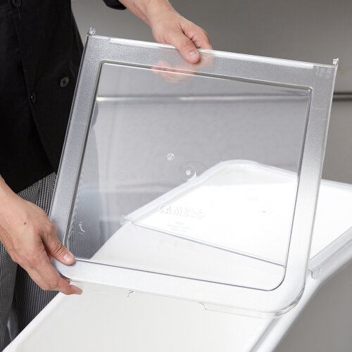 Cambro Camwear Sürgü Kapaklı Kuru Gıda Kapağı - 2