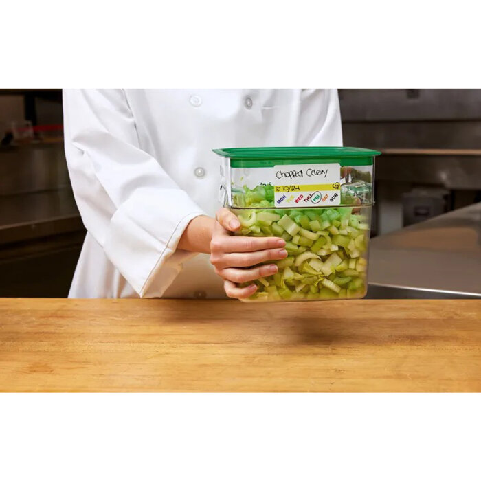 Cambro Kare Saklama Kabı 11,4 Lt. Şeffaf - 2