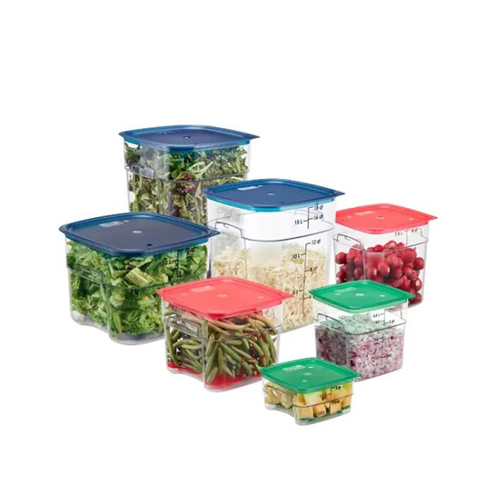 Cambro Kare Saklama Kabı 11,4 Lt. Şeffaf - 4
