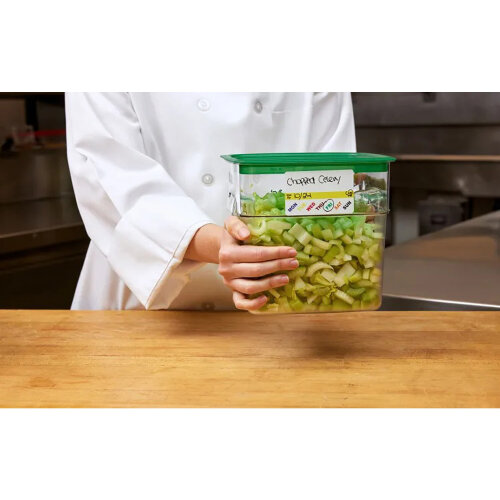 Cambro Kare Saklama Kabı 17,2 Lt. Şeffaf - 2