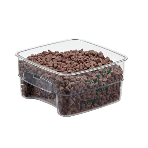 Cambro Kare Saklama Kabı 20,8 Lt. Şeffaf - CAMBRO