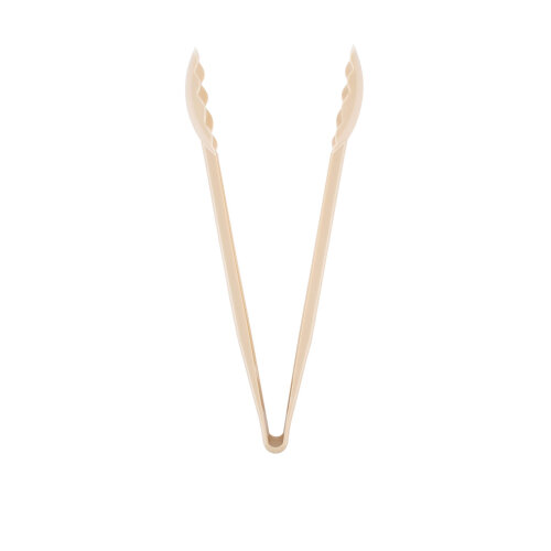 Cambro Lugano Tırtıklı Servis Maşası Krem 305 mm 12TGS133 - CAMBRO