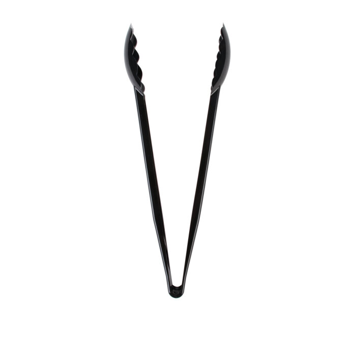 Cambro Lugano Tırtıklı Servis Maşası Siyah 305 mm 12TGS110 - 1