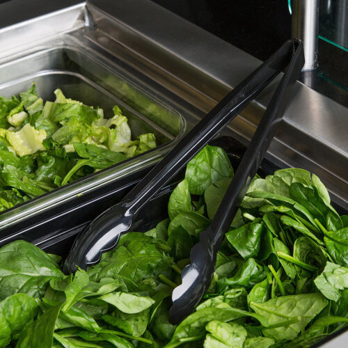 Cambro Lugano Tırtıklı Servis Maşası Siyah 305 mm 12TGS110 - 3