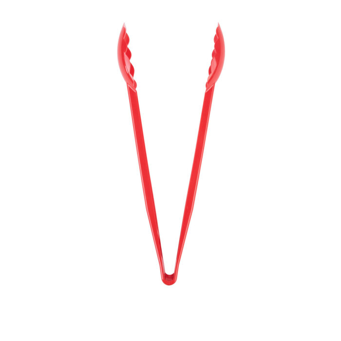 Cambro Lugano Tırtıklı Servis Maşası Kırmızı 305 mm 12TGS404 - 1