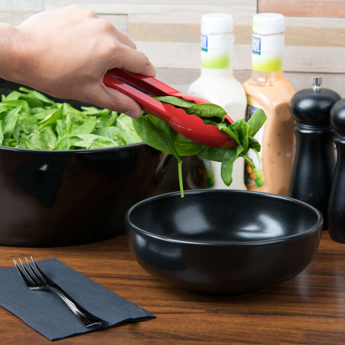 Cambro Lugano Tırtıklı Servis Maşası Kırmızı 230 mm 9TGS404 - 3