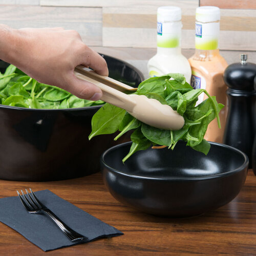 Cambro Lugano Tırtıklı Servis Maşa Krem 230 mm 9TGS133 - 4