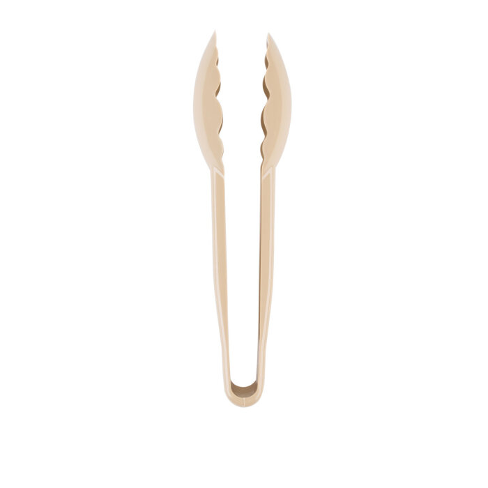 Cambro Lugano Tırtıklı Servis Maşası Krem 150 mm 6TGS133 - 1