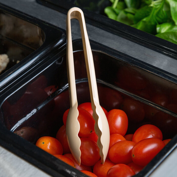 Cambro Lugano Tırtıklı Servis Maşası Krem 150 mm 6TGS133 - 3