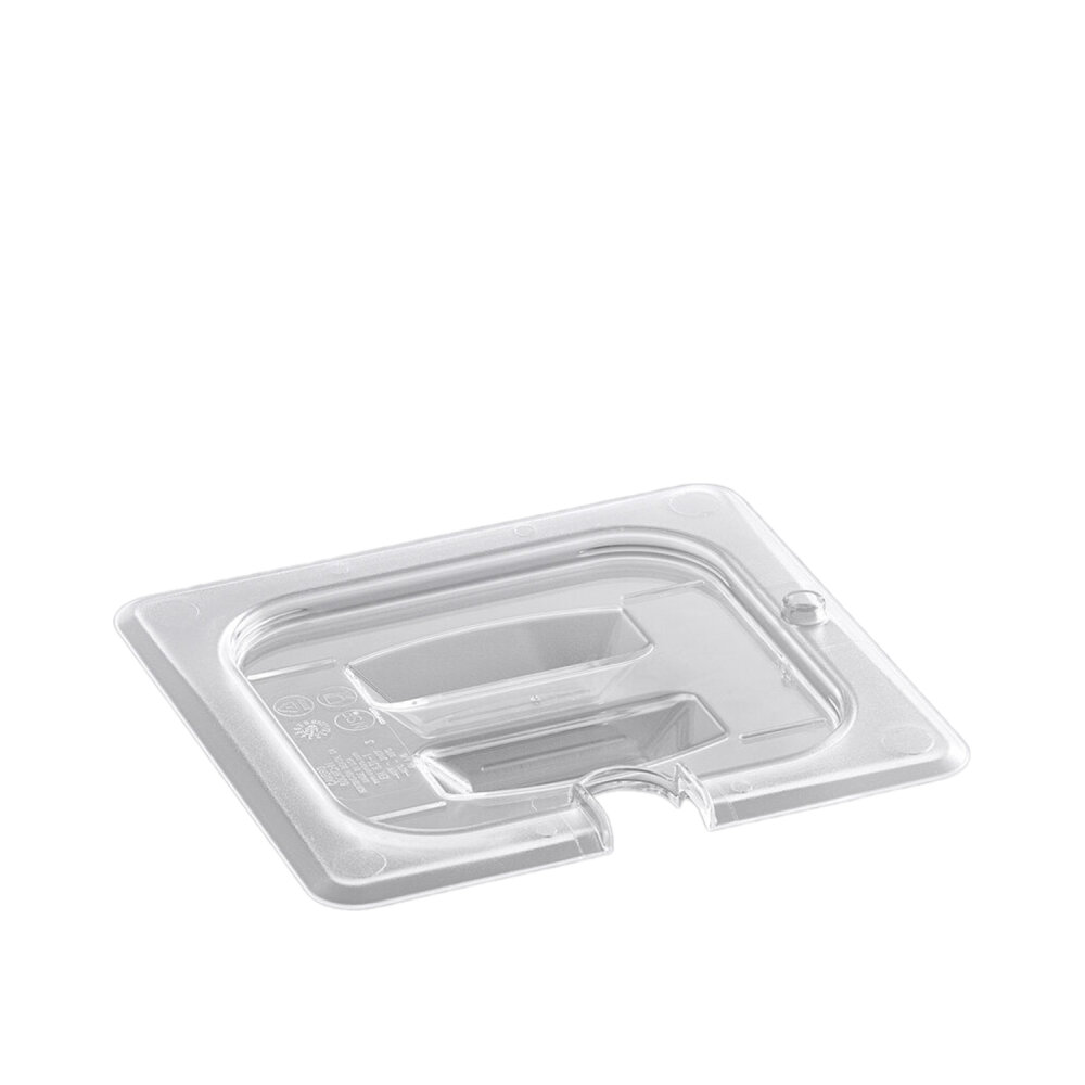 Cambro Polikarbon Kulplu ve Delikli Kapak Şeffaf 162*176 mm 60CWCHN135