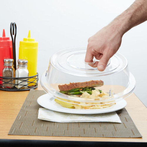 Cambro Polikarbon Tabak Kapağı Şeffaf 308 mm 1202CW152 - 3