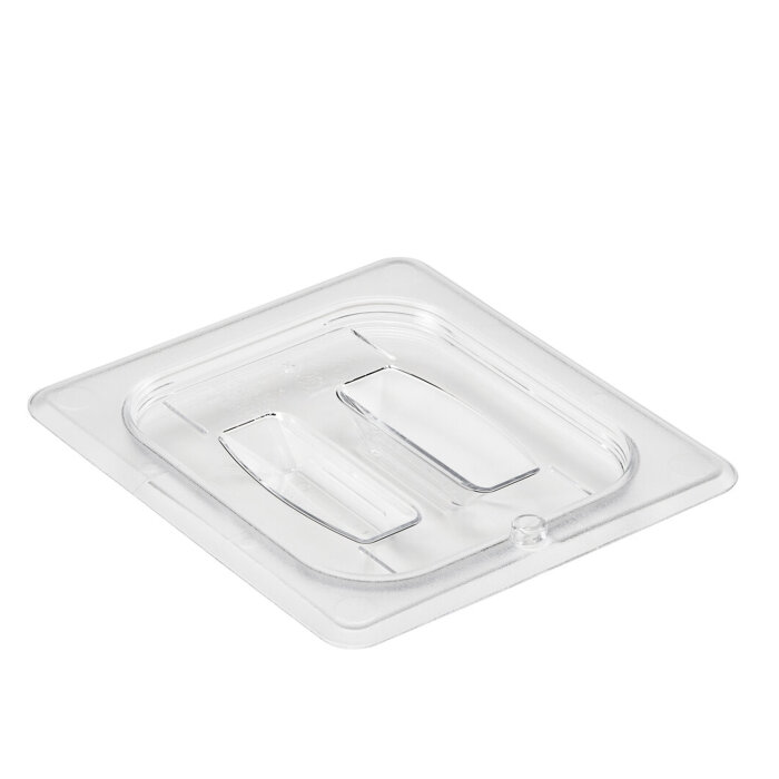 Cambro Camwear Polikarbon Küvet Kulplu Kapak Şeffaf Gn 1/6 162*176 mm 60CWCH135 - 1